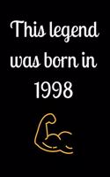 This legend was born in 1998