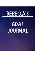 Rebecca's Goal Journal: 2020 New Year Planner Goal Journal Gift for Rebecca / Notebook / Diary / Unique Greeting Card Alternative