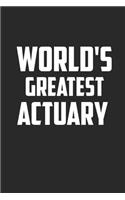 World's greatest Actuary
