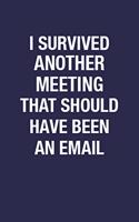 I Survived Another Meeting That Should Have Been An Email