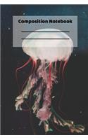 Composition Notebook: Cute Jellyfish Sea Life Ocean Themed Notebook or Journal