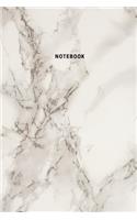 Marble Notebook: White Marble Composition Book Journal Diary For Kids Teens School Girls Boys For Writing Notes
