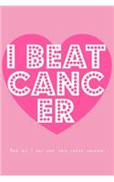 I Beat Cancer - And All I Got Was This Lousy Journal