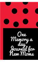 One Memory A Day Journal For New Moms