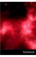 Notebook: Raum, Science Fiction, Cosmos, Fantasie Notizbuch / Journal / Tagebuch / Komposition Buch - 6 x 9 Zoll (15,24 x 22,86 cm), 150 Seiten, glänzende Obe