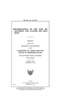 Implementation of the Base Realignment and Closure 2005 decisions