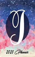 2020 Planner: and Calendar - Initial J - Business, Professional and Personal Diary with Monogram - Keep All Appointments In One Place - Plenty Of Space For Each D