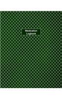 Medication Logbook: Large Print - Daily Medicine Tracker Notebook- Undated Personal Medication Organizer