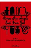 Matthew 5: 8 Nurse Journal: Christian Nurse 6x9 Nurse's To Do Planner Notebook With 120 Checklist Pages, Nurse Card Alternative, Nursing Student Gifts, Nurse Q