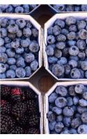 Baskets of Blackberries and Blueberries Journal: Take Notes, Write Down Memories in this 150 Page Lined Journal