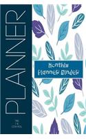 Monthly Planner Binder: Weekly Montly Planner Undate, Weekly Monthly Planning Undate, Weekly Monthly Journal Undate, Weekly Monthly Journal Planner, Monthly Weekly Journal 