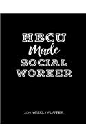 Hbcu Made Social Worker 2019 Weekly Planner