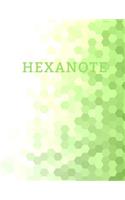 Hexanote: Hex paper (or honeycomb paper), This large hexagons measure .5" per side.100 pages, 8.5 x 11.GET YOUR GAME ON: -)