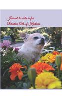 Journal to Write in for Random Acts of Kindness