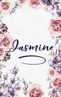 Jasmine: Personalized Name Lined Journal - Gift Notebook for Women and Girls