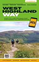 West Highland Way: Easy-to-use folding map and essential information, with custom itinerary planning for walkers, trekkers, fastpackers and trail runners(4 Big Trails Guidemaps)
