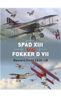 Spad XIII Vs Fokker D VII