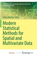 Modern Statistical Methods for Spatial and Multivariate Data