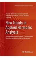 New Trends in Applied Harmonic Analysis: Sparse Representations, Compressed Sensing, and Multifractal Analysis