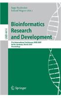 Bioinformatics Research and Development