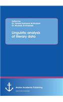 Linguistic analysis of literary data