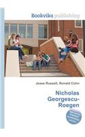 Nicholas Georgescu-Roegen: (English)