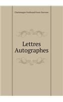 Lettres Autographes