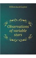 Observations of Variable Stars