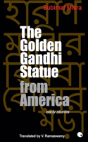 Golden Gandhi Statue From America