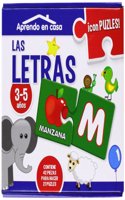 APRENDO EN CASA LAS LETRA PUZLES EDUCATIVOS (3-5 anos) (Spanish Edition)