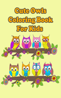 Cute Owls Coloring Book For Kids