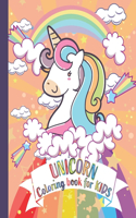 Unicorn coloring book for kids