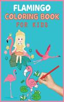 Flamingo Coloring Book For Kids
