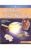 Reading Social Studies High Beginning Student Edition