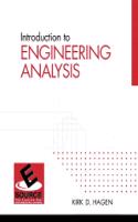 Introduction to Engineering Analysis