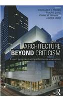 Architecture Beyond Criticism