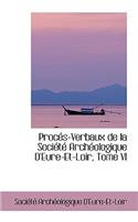 Proces-Verbaux de la Societe Archeologique d'Eure-Et-Loir, Tome VI