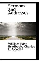 Sermons and Addresses