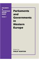 Parliaments and Governments in Western Europe