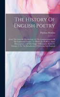 History Of English Poetry