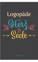 Logopäde Mit Herz & Seele Notizbuch