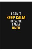 I Can't Keep Calm Because I Am A Diver