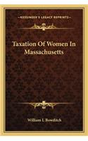 Taxation of Women in Massachusetts