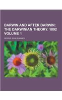 Darwin and After Darwin Volume 1