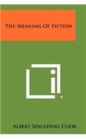 The Meaning of Fiction