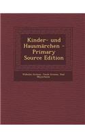 Kinder- Und Hausmarchen