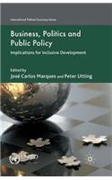 Business, Politics and Public Policy