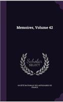 Memoires, Volume 42
