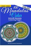 100 Mandalas To Color - Intricate Mandala Coloring Pages - Vol. 3 & 6 Combined