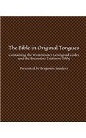 The Bible in Original Tongues